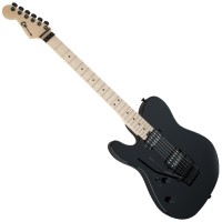 Photo CHARVEL PRO-MOD SAN DIMAS STYLE 2 HH FR LH GLOSS BLACK GAUCHER