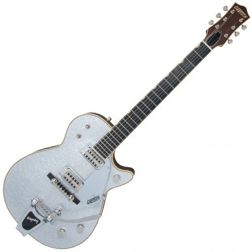 GRETSCH GUITARS G6129T-59 VINTAGE SELECT ’59 SILVER JET SILVER SPARKLE