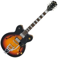 Photo GRETSCH GUITARS G2622T STREAMLINER BIGSBY AGED BROOKLYN BURST