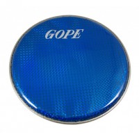 Photo GOPE HHOL08-BL - PEAU DOUBLE HOLOGRAPHIQUE 8" BLEU