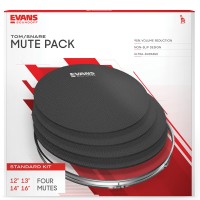 EVANS SOUNDOFF STANDARD PACK (12", 13", 14", 16")