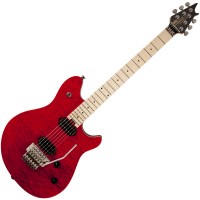 Photo EVH WOLFGANG STANDARD TRANSPARENT RED