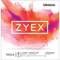 Photo D'ADDARIO DZ414-LM - ZYEX CORDE DO ALTO LONG SCALE MEDIUM FILÉ ARGENT