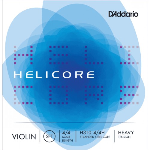 D'ADDARIO H310 4/4H - HELICORE JEU CORDES VIOLON 4/4 HEAVY