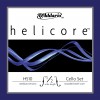 Photo D'ADDARIO H510 1/2M - HELICORE JEU CORDES CELLO 1/2 MEDIUM