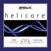 Photo D'ADDARIO H510 4/4H - HELICORE JEU CORDES CELLO 4/4 HEAVY