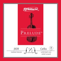 D'ADDARIO J1011 1/2M - PRELUDE CORDE LA CELLO 1/2 MEDIUM FIL NICKEL