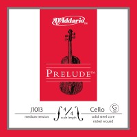 Photo D'ADDARIO J1013-4-4M - PRELUDE CORDE SOL CELLO 4/4 MEDIUM FILÉ NICKEL
