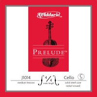 Photo D'ADDARIO J1014-4-4M - PRELUDE CORDE DO CELLO 4/4 MEDIUM FILÉ NICKEL