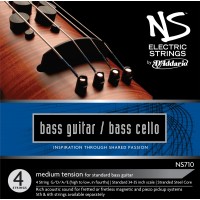 D'ADDARIO NS710 - NS ELECTRIC JEU CORDES CELLO 4/4 MEDIUM