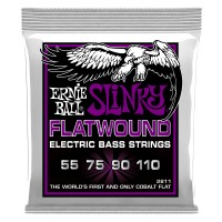 ERNIE BALL BASS 2811 FLATWOUND SLINKY 55/110