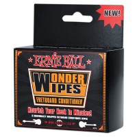 Photo ERNIE BALL WONDER WIPES STRING CLEANER 6 SACHETS