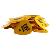 Photo ERNIE BALL MÉDIATORS MEDIUM JAUNES X 144