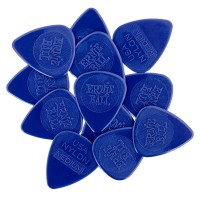 Photo ERNIE BALL MÉDIATORS NYLON MEDIUM BLEUS X 12