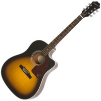 Photo EPIPHONE AJ-210CE OUTFIT LTD VINTAGE SUNBURST