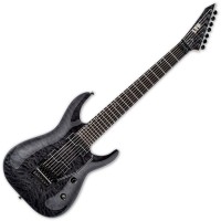 Photo ESP LTD SIGNATURE BUZ MCGRATH BUZ-7 SEE THRU BLACK