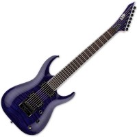 Photo ESP LTD SIGNATURE BRIAN "HEAD" WELCH SH-7 EVERTUNE SEE THRU PURPLE