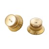 Photo GIBSON PACK 4 BOUTONS AVEC INSERTS TOP HAT GOLD/GOLD