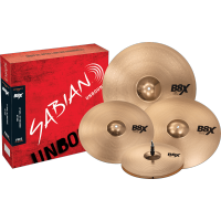 SABIAN B8X PERFORMANCE SET + FREE CRASH 18"