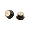 Photo GIBSON PACK 4 BOUTONS AVEC INSERTS TOP HAT BLACK/GOLD