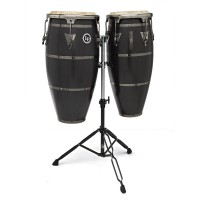 Photo LP CONGAS HIGHLINE 10"/11" STAIN BLACK LPH646-SBB