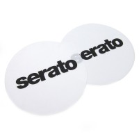Photo SERATO LOGO SLIPMATS WHITE (PAIRE)