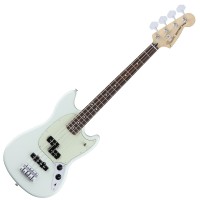 Photo FENDER OFFSET MUSTANG BASS PJ SONIC BLUE PF