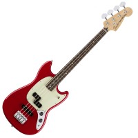 Photo FENDER OFFSET MUSTANG BASS PJ TORINO RED PF