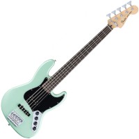 Photo FENDER DELUXE ACTIVE JAZZ BASS V PF SURF PEARL
