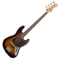 Photo FENDER ROAD WORN '60S JAZZ BASS 3-COLOR SUNBURST PF