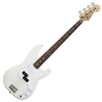 Photo FENDER STANDARD PRECISION BASS ARTIC WHITE PF
