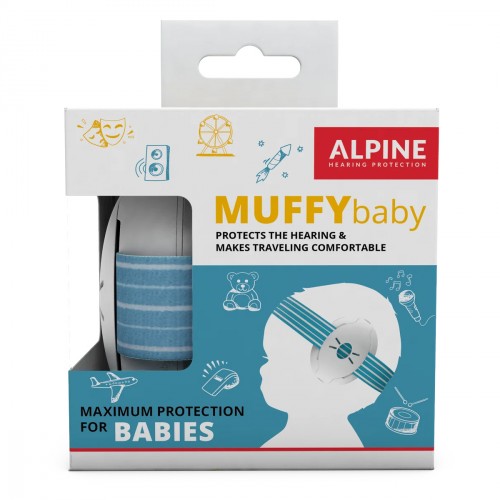 ALPINE MUFFY BABY CASQUE DE PROTECTION BÉBÉ - BLEU