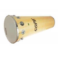 Photo GOPE TM1490WO-6CR - TIMBAL BOIS 14" 6 TIRANTS CERCLE CHROME