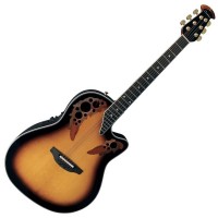 Photo OVATION ELITE DEEP CONTOUR CUTAWAY SUNBURST