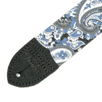 Photo FENDER SANGLE PAISLEY 2" BLUE