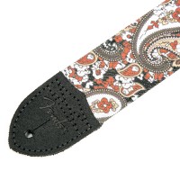 Photo FENDER SANGLE PAISLEY 2" RED
