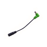 Photo DIAGO PS03 - ADAPTATEUR VERT / FICHE 2,5MM / CENTRE POSITIF
