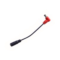 Photo DIAGO PS05 - ADAPTATEUR ROUGE / FICHE 2,1MM / CENTRE POSITIF