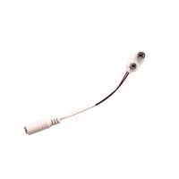 Photo DIAGO PS06 - ADAPTATEUR BLANC / CLIP POUR PILE 9V