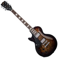 Photo GIBSON LES PAUL STUDIO 2018 SMOKEHOUSE BURST LEFT HAND