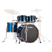 Photo TAMA MK42HLZBNS-ISP - SUPERSTAR HD MAPLE 4PC INDIGO SPARKLE