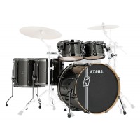 Photo TAMA MK52HLZBNS-MGD - SUPERSTAR HD MAPLE 5PC MIDNIGHT GOLD SPARKLE