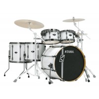 Photo TAMA MK52HLZBNS-SGW - SUPERSTAR HD MAPLE 5PC SUGAR WHITE
