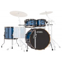 Photo TAMA ML42HLZBNS-VBM - SUPERSTAR HD MAPLE 4PC VINTAGE BLUE METALLIC