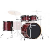 Photo TAMA ML42HLZBNS-CCW - SUPERSTAR HD MAPLE 4PC CLASSIC CHERRY WINE