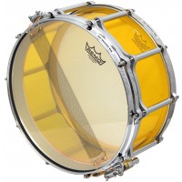 Photo PEARL CAISSE CLAIRE CRYSTAL BEAT 14X6,5" TANGERINE GLASS