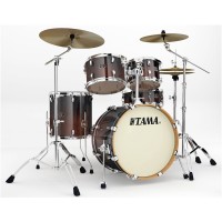 Photo TAMA VP50RS-DMF - SILVERSTAR CUSTOM 5PC DARK MOCHA FADE
