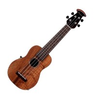 Photo OVATION UCS10P-KOAE UKULELE SOPRANO NATURAL KOA