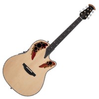 Photo OVATION C1778LX-4 CUSTOM ELITE LX MID CUTAWAY NATURAL
