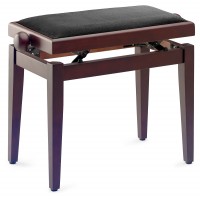 STAGG PB05 RWM VBK - BANQUETTE PIANO ROSEWOOD MAT + VELOURS NOIR
